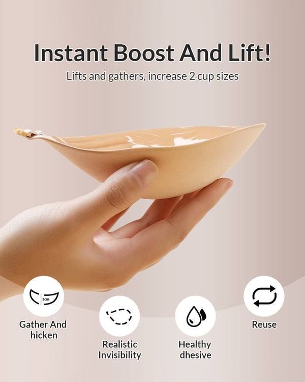Curvvvy® Push-Up Invisible Sticky Bra