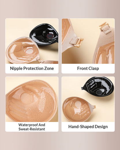 Curvvvy® Push-Up Invisible Sticky Bra