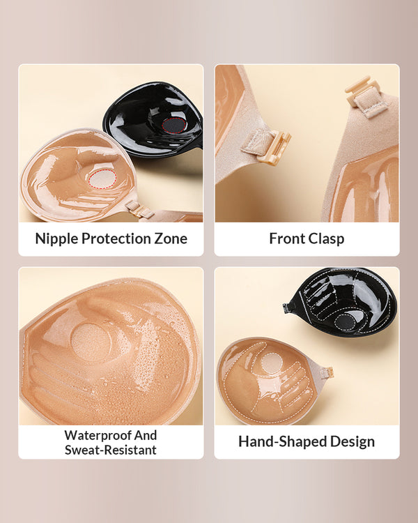 Curvvvy® Push-Up Invisible Sticky Bra