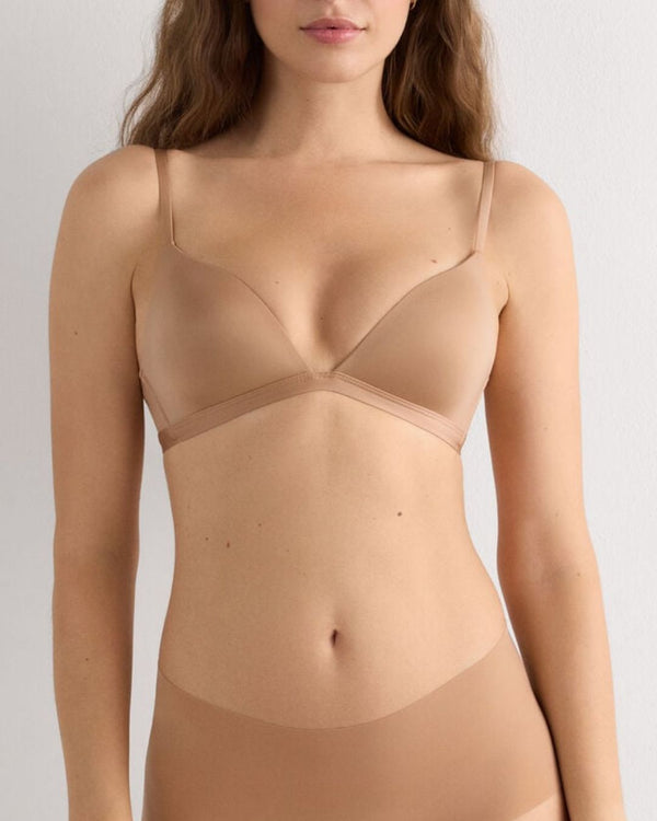 Curvvvy® French Triangle Bra in Ultralight Microfiber Elegant Lightweight Lingerie