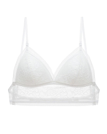 Curvvvy® French Sexy Lace Wire-Free Thin Invisible U-Shaped Backless Triangle Bras
