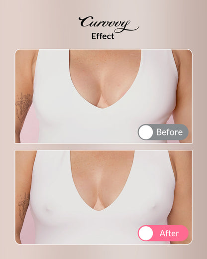 Curvvvy® Realistic 3D Silicone Nipple Seamless Protruding Pasties