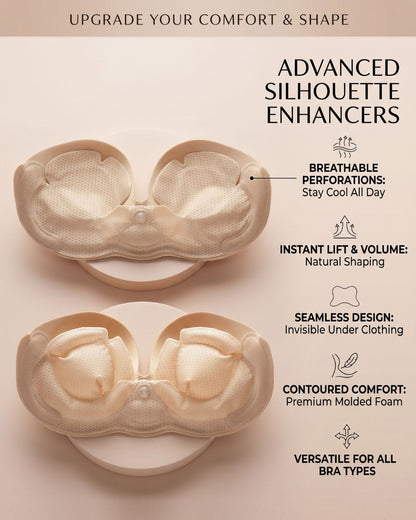 Curvvvy® Miss Double Invisairpad Bra/Invisible Bra Inflatable