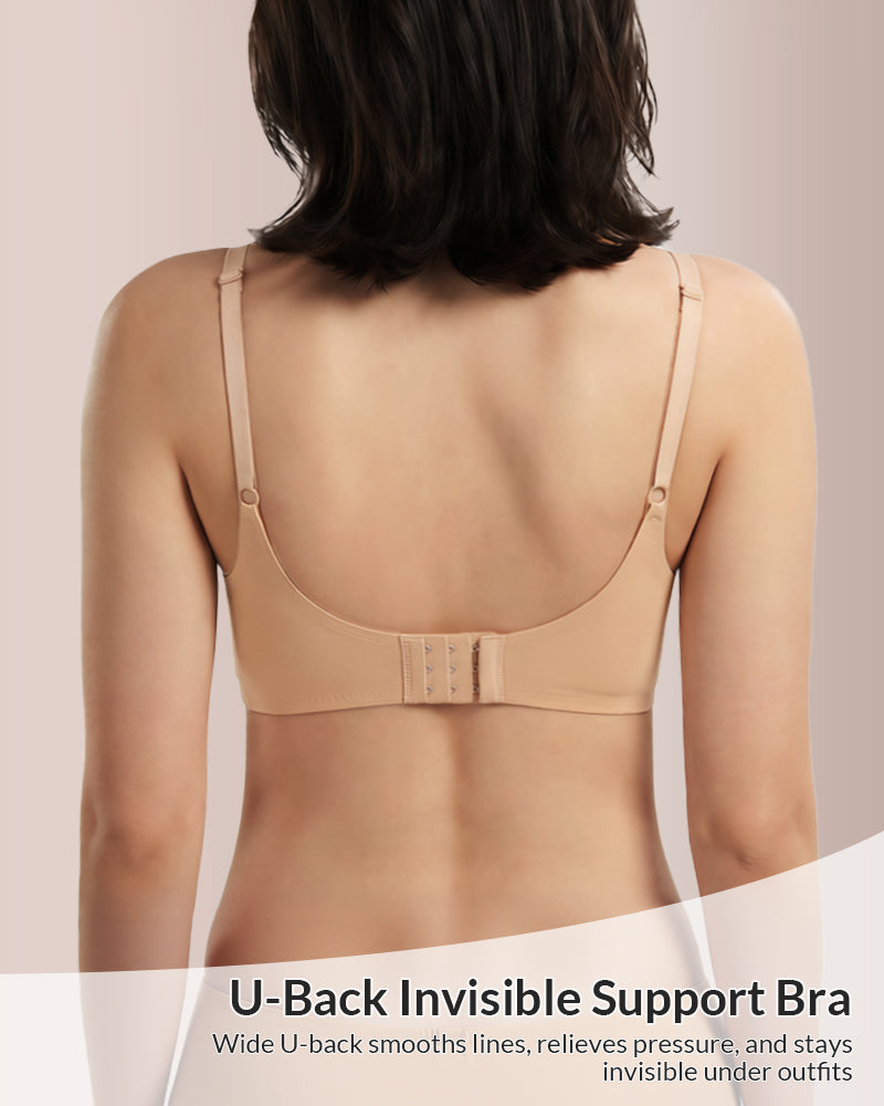 Curvvvy® Seamless Bunny Ear Push-Up Bra