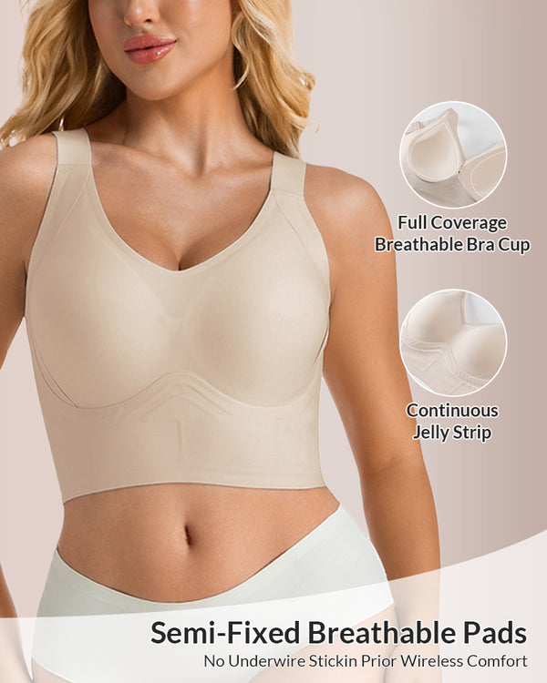 Curvvvy® Ultimate Back Smoothing Plus Size Bra With Wide Straps
