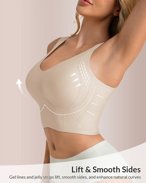 Curvvvy® Ultimate Back Smoothing Plus Size Bra With Wide Straps