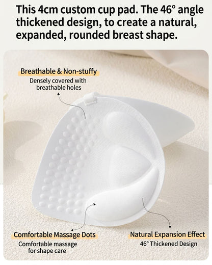 Curvvvy™ Seamless Push-Up Bra Natural Lift Enhanced Cleavage Bra