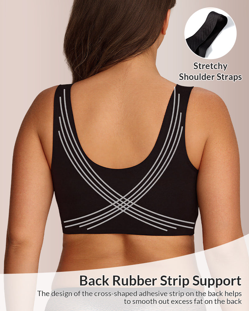 Curvvvy™ Soutien-gorge minimiseur sans couture grande taille couvrance totale