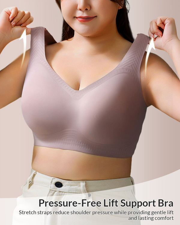 Curvvvy™ Plus Size Full Coverage Seamless Minimizer Bra