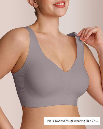 Curvvvy™ Soutien-gorge minimiseur sans couture grande taille couvrance totale