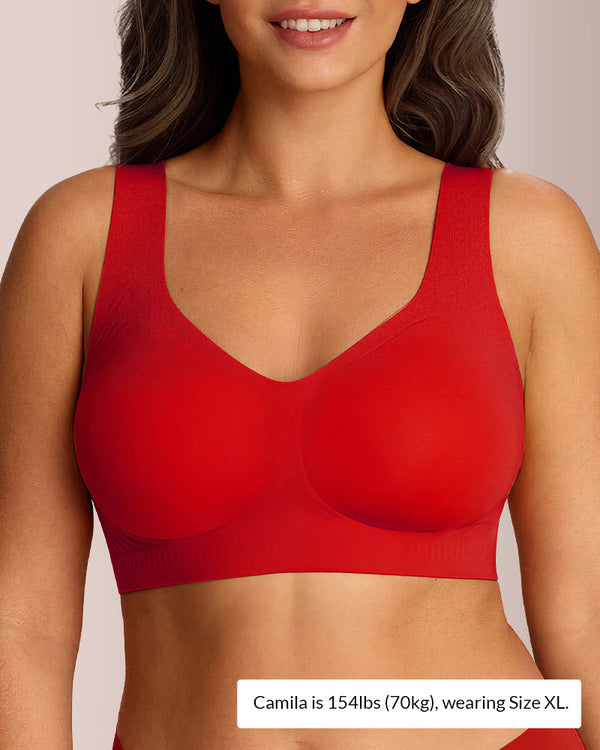 Curvvvy™ Soutien-gorge minimiseur sans couture grande taille couvrance totale
