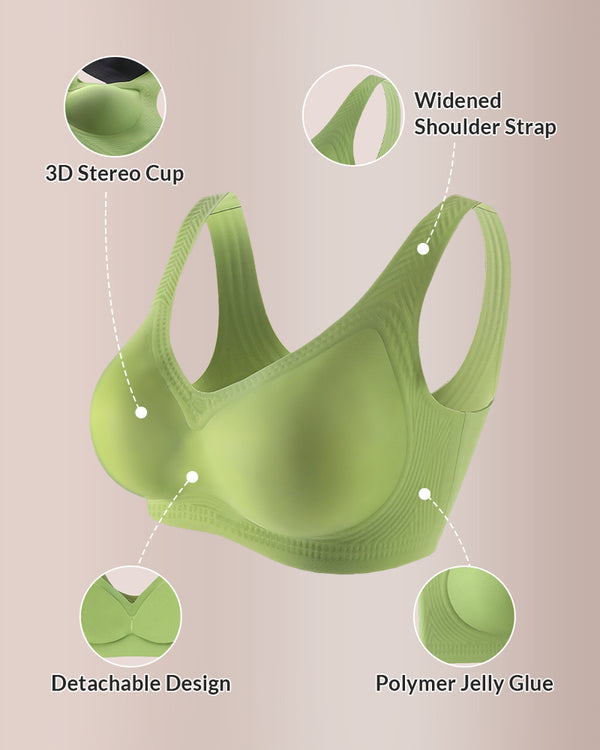 Curvvvy™ Plus Size Full Coverage Seamless Minimizer Bra