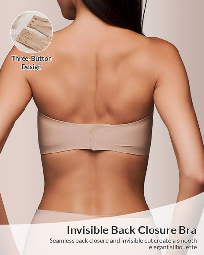 Curvvvy™ Seamless Anti-Slip Strapless Bandeau Bra