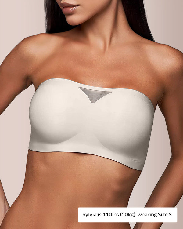 Curvvvy™ Seamless Anti-Slip Strapless Bandeau Bra