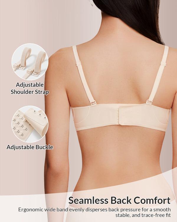 Curvvvy™ The Cloud-Lift Seamless Push-Up Bra
