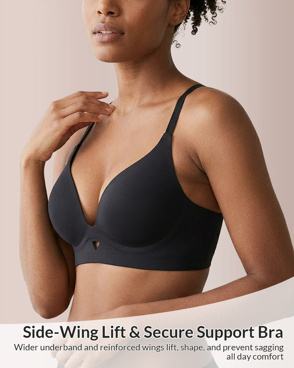 Curvvvy™ Seamless U-Back Wireless 3D Push-Up Bra