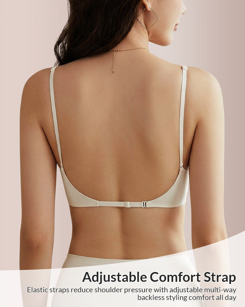 Curvvvy™ Seamless U-Back Wireless 3D Push-Up Bra