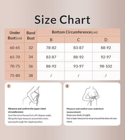 Curvvvy™ Deep U-Plunge Seamless Push-Up Bra for Low Back Dresses