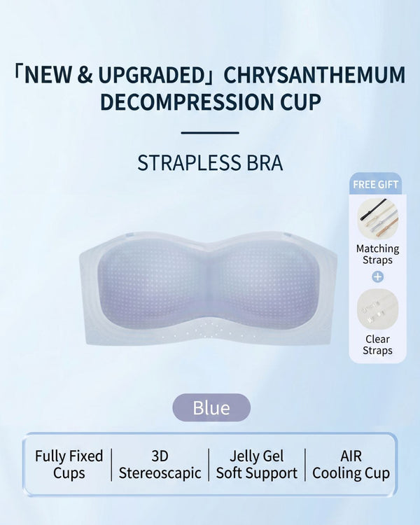 Curvvvy™ Chrysanthemum Cup Soft Support Strapless Bralette