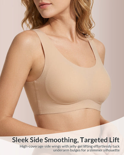 Curvvvy™ Second-Skin Seamless Minimizer Vest Bra