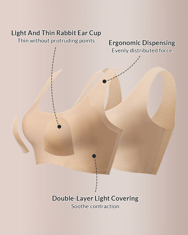 Curvvvy™ Second-Skin Seamless Minimizer Vest Bra