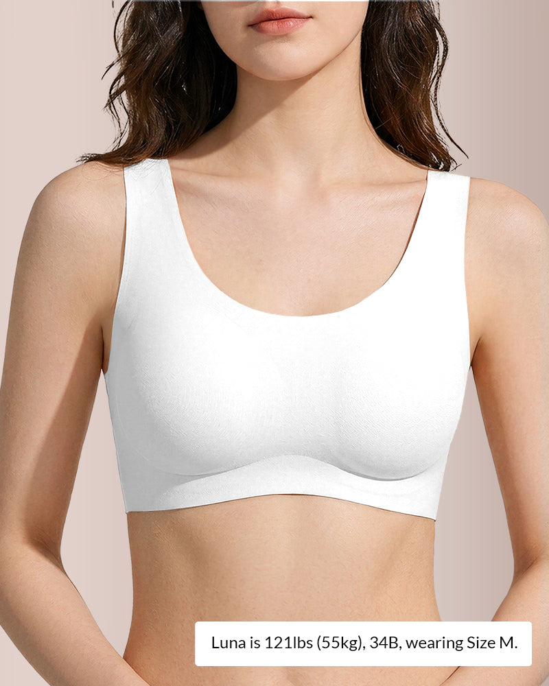 Curvvvy™ Second-Skin Seamless Minimizer Vest Bra
