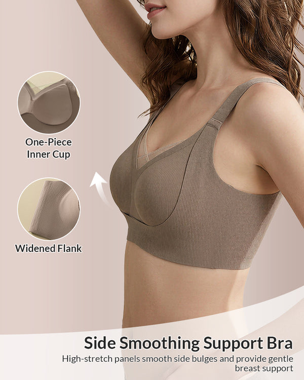 Curvvvy™ Seamless Anti-Gravity Wire-Free Push-Up Bra