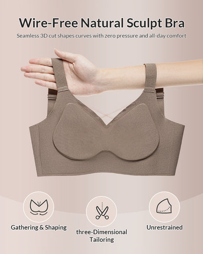 Curvvvy™ Seamless Anti-Gravity Wire-Free Push-Up Bra