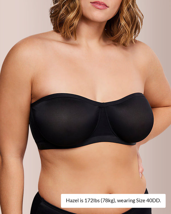 Curvvvy™ Strapless Anti-Slip Bandeau Bra Plus Size Seamless Support