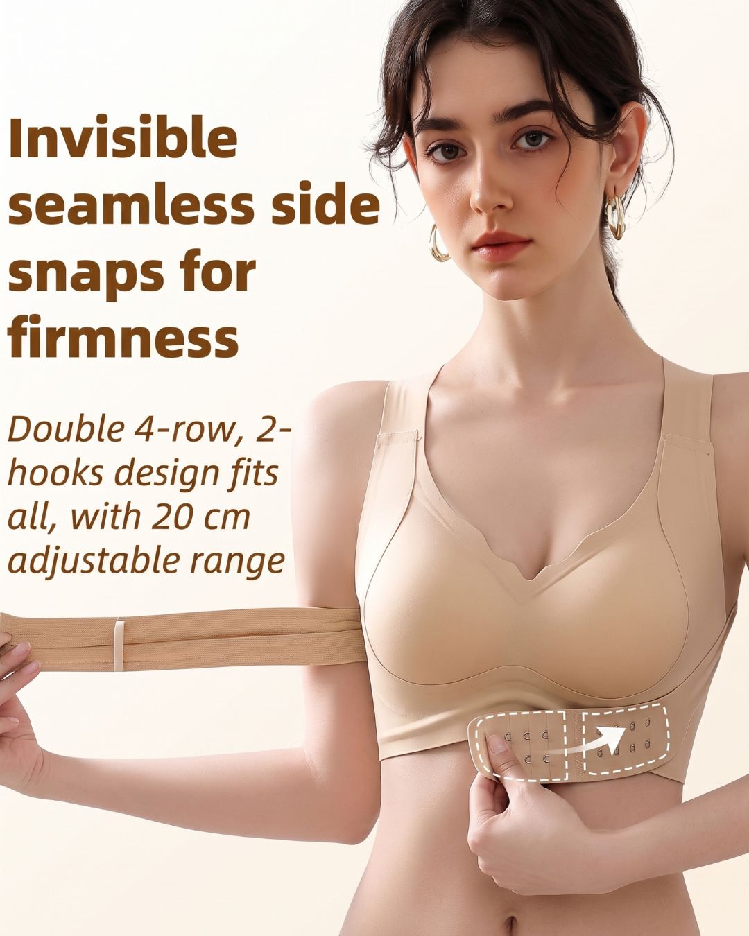 Curvvvy™ Wireless Full Coverage Back Support Bras
