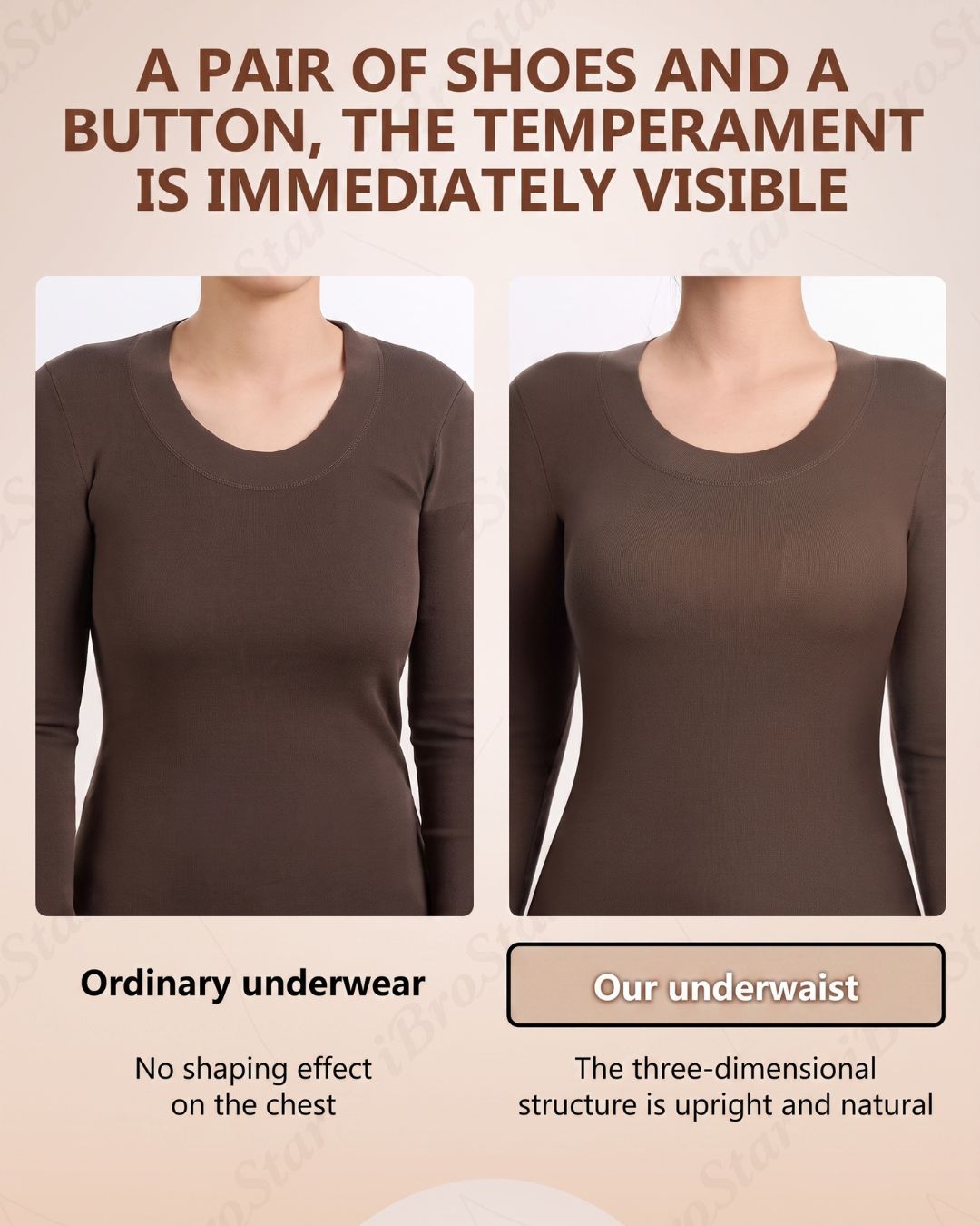 Curvvvy™ Beugelloze bh met sluiting voor en gekruiste rug voor rugsteun