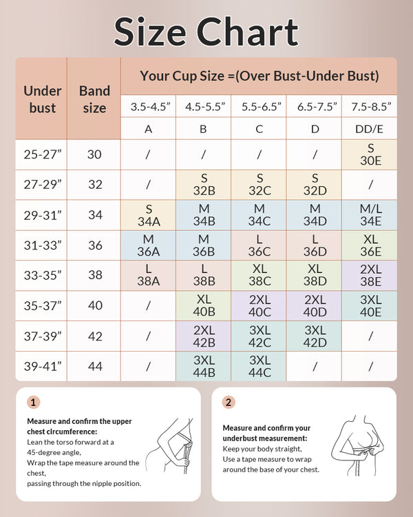 Curvvvy™ Supportive Wireless Bandeau Bra - Plus Size Anti-Slip Multi-Way