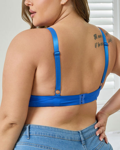 Curvvvy™ Plus Size Push-Up Full Coverage Support Bra