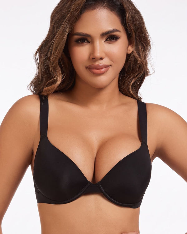Curvvvy™ Seamless Underwire Push-Up Bra