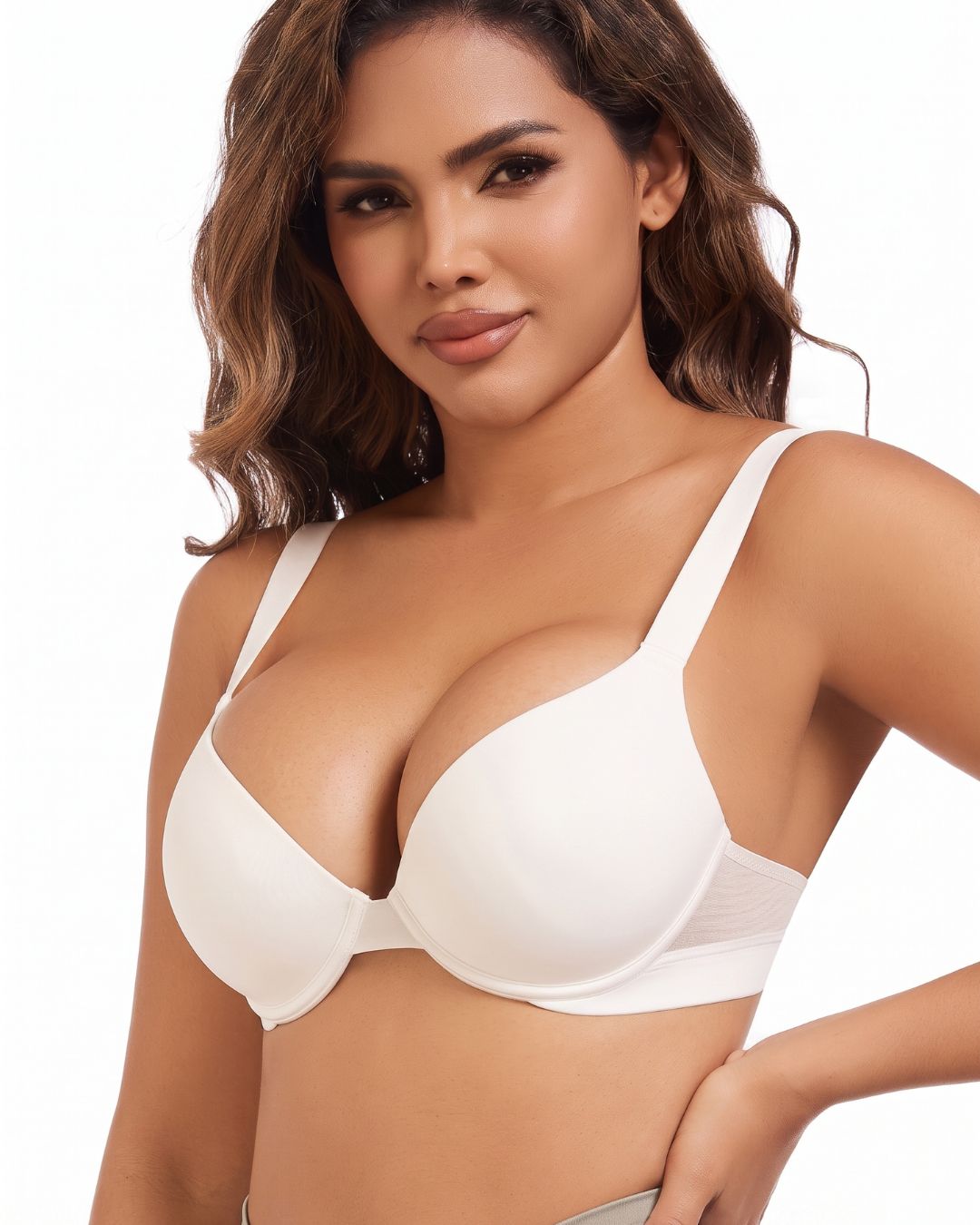 Curvvvy™ Seamless Underwire Push-Up Bra