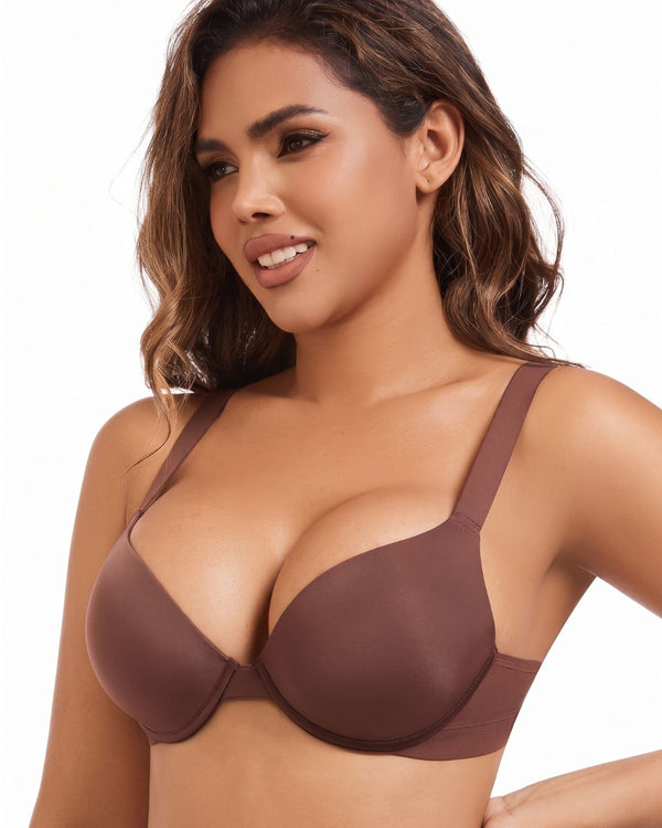 Curvvvy™ Seamless Underwire Push-Up Bra