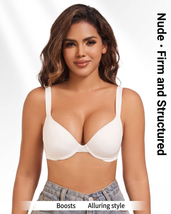 Curvvvy™ Seamless Underwire Push-Up Bra