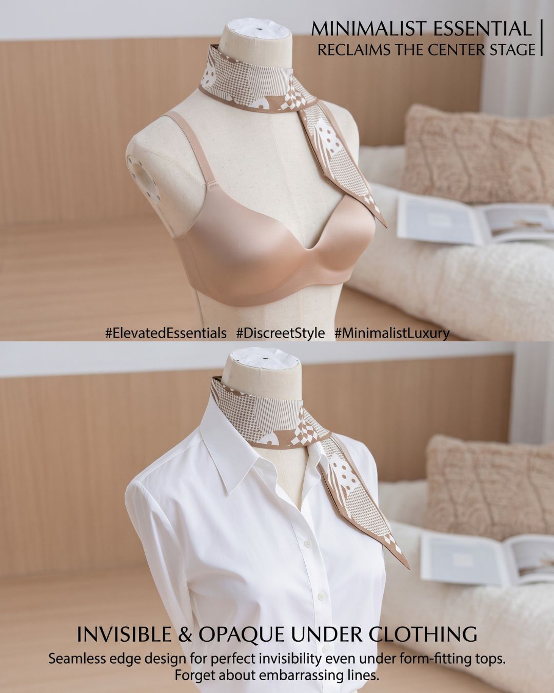 Curvvvy™ Satin Lightly Lined Wireless Bras