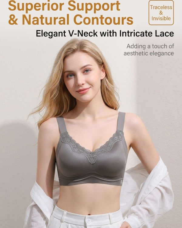 Curvvvy™ Seamless Molded Cup Sculpting Jelly Support Bra