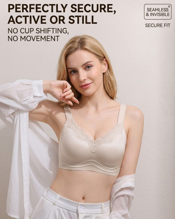 Curvvvy™ Seamless Molded Cup Sculpting Jelly Support Bra