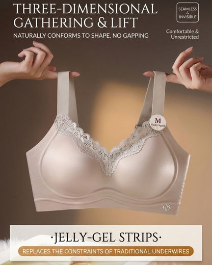 Curvvvy™ Seamless Molded Cup Sculpting Jelly Support Bra
