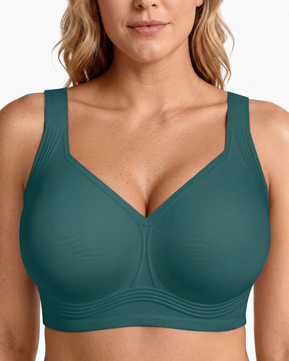 Curvvvy™ Plus Size Supportive Seamless Jelly Bra