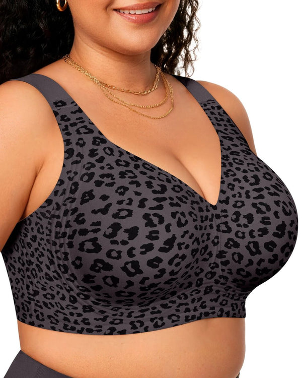 Curvvvy™ Plus Size Supportive Seamless Jelly Bra