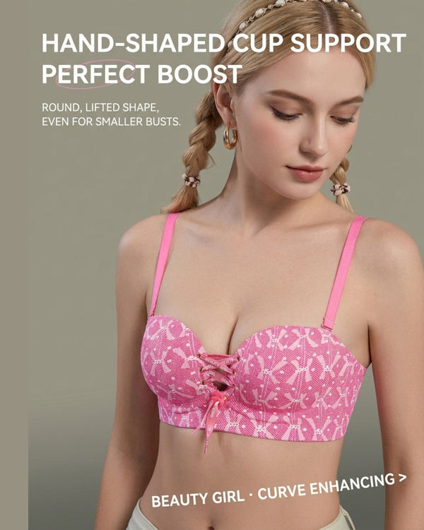 Curvvvy™ Seamless Wireless Push-Up Support Bra
