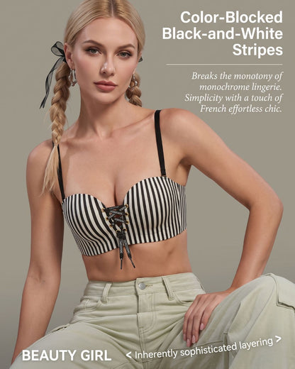 Curvvvy™ Seamless Wireless Push-Up Support Bra