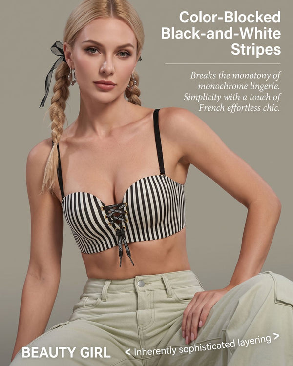 Curvvvy™ Seamless Wireless Push-Up Support Bra