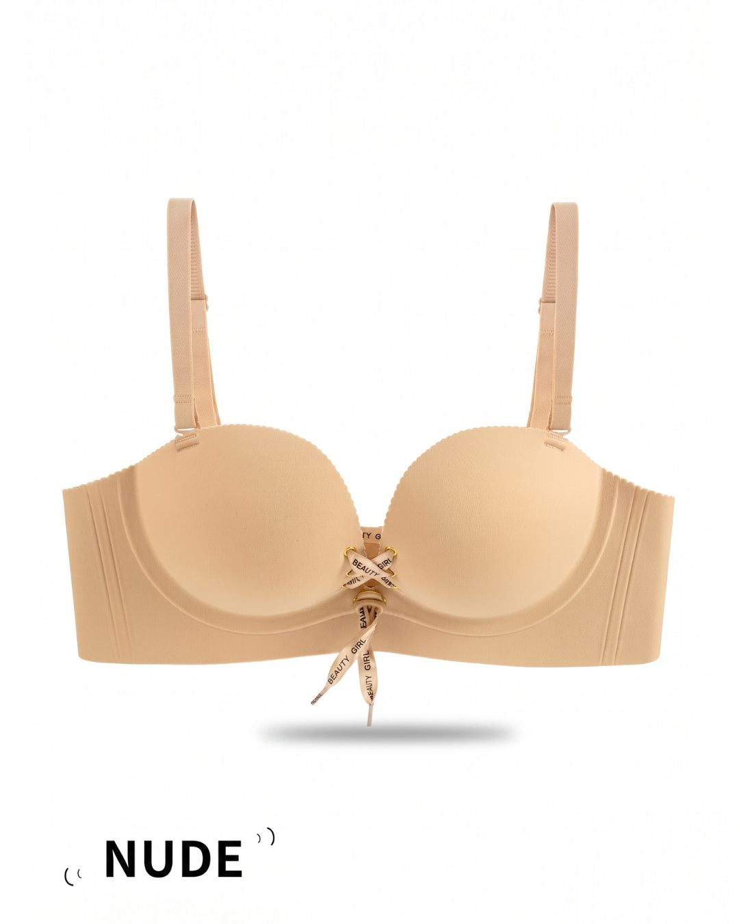 Curvvvy™ Seamless Wireless Push-Up Support Bra