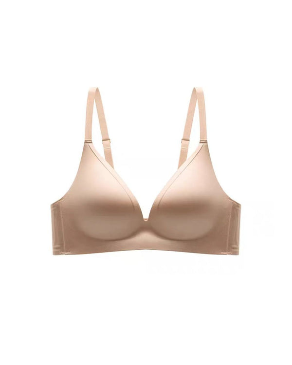 Curvvvy™ Seamless Wireless Push-Up Shimmer Straps Bra