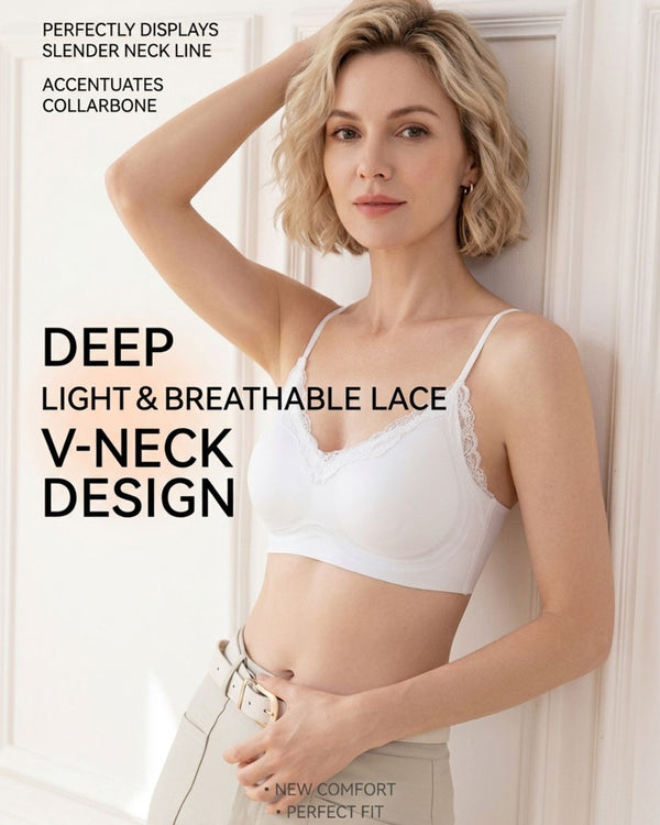 Curvvvy™ French Wireless Push-Up Support Bra