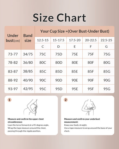 Curvvvy™ Reggiseno Riduttore Senza Cuciture a Copertura Totale